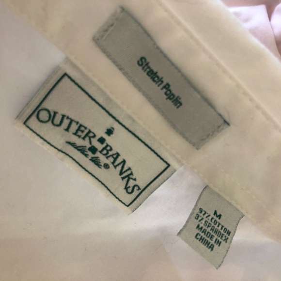 Outerbanks white blouse. Size medium - Picture 2 of 4